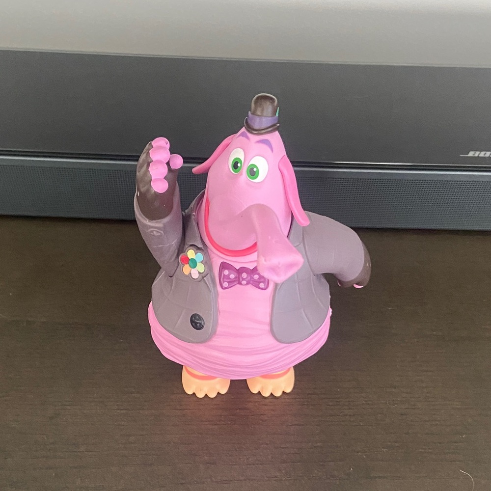 Disney Pixar Inside Out Bing Bong Talking Tomy Pink Elephant Toy Electronic Big